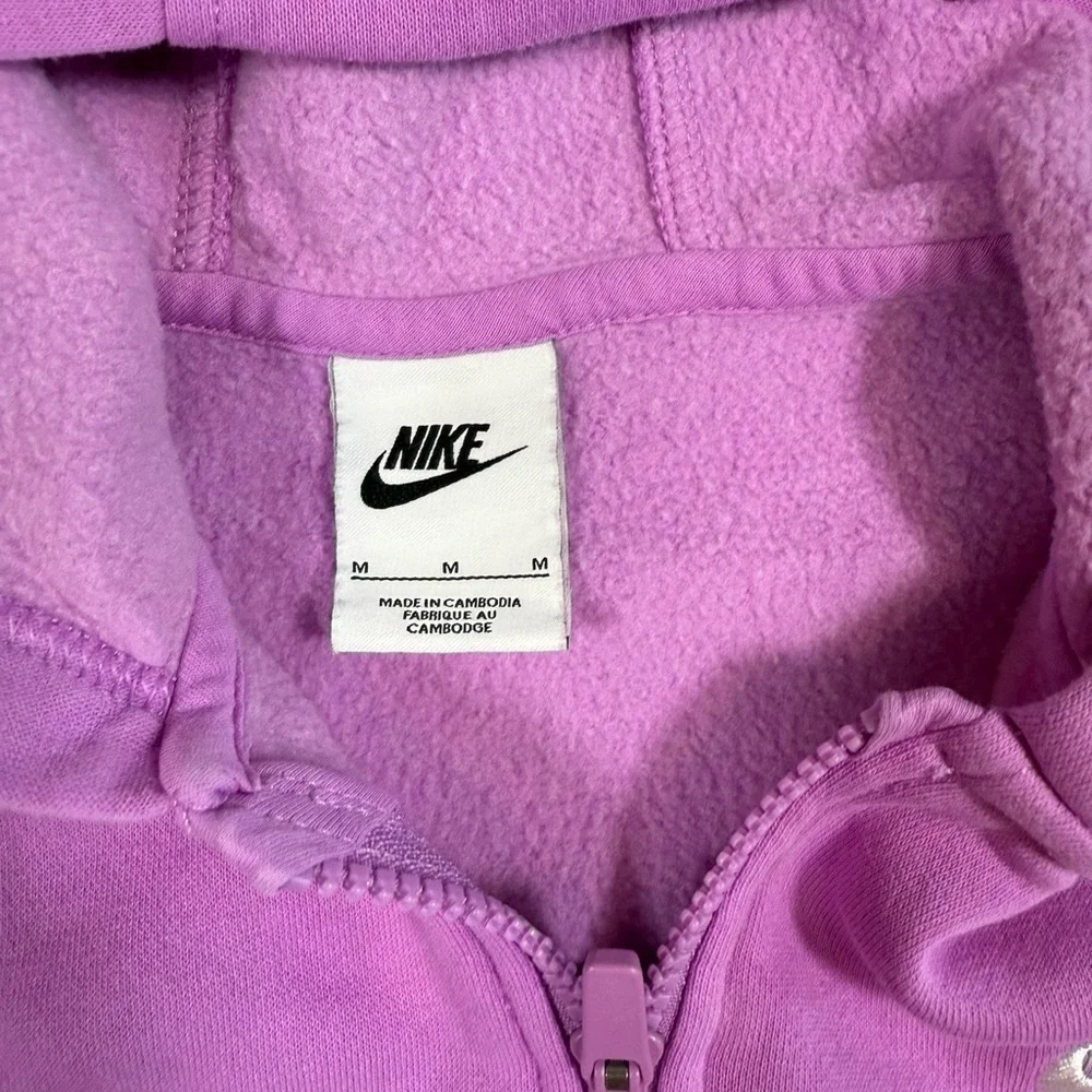 Nike Sportswear Club Fleece- Older Kids' Oversized Full-Zip Hoodie medium sporty